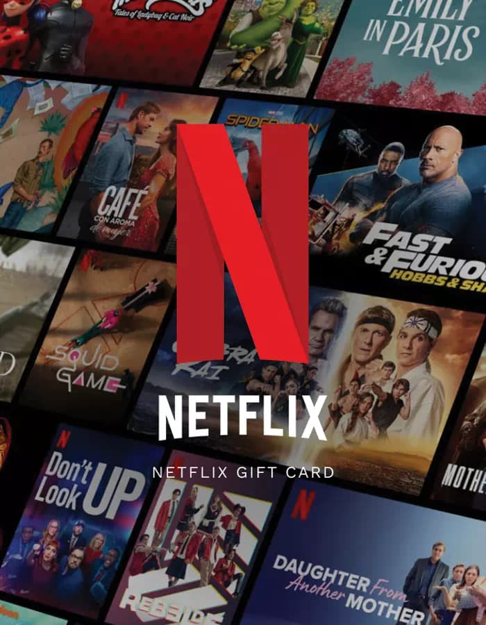 Netflix Gift Card US 20 USD