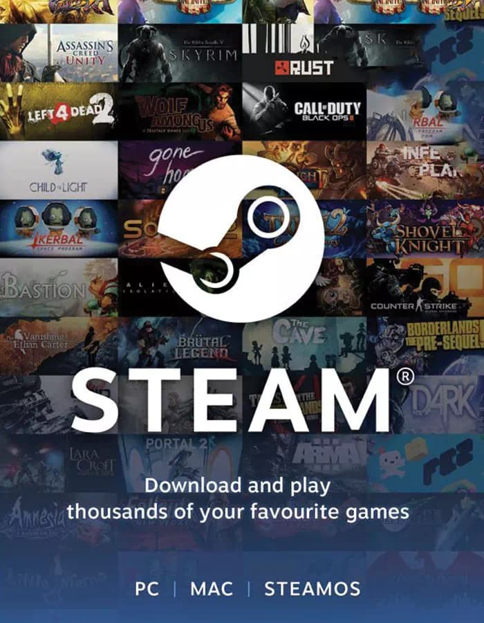 Steam Wallet 50 USD