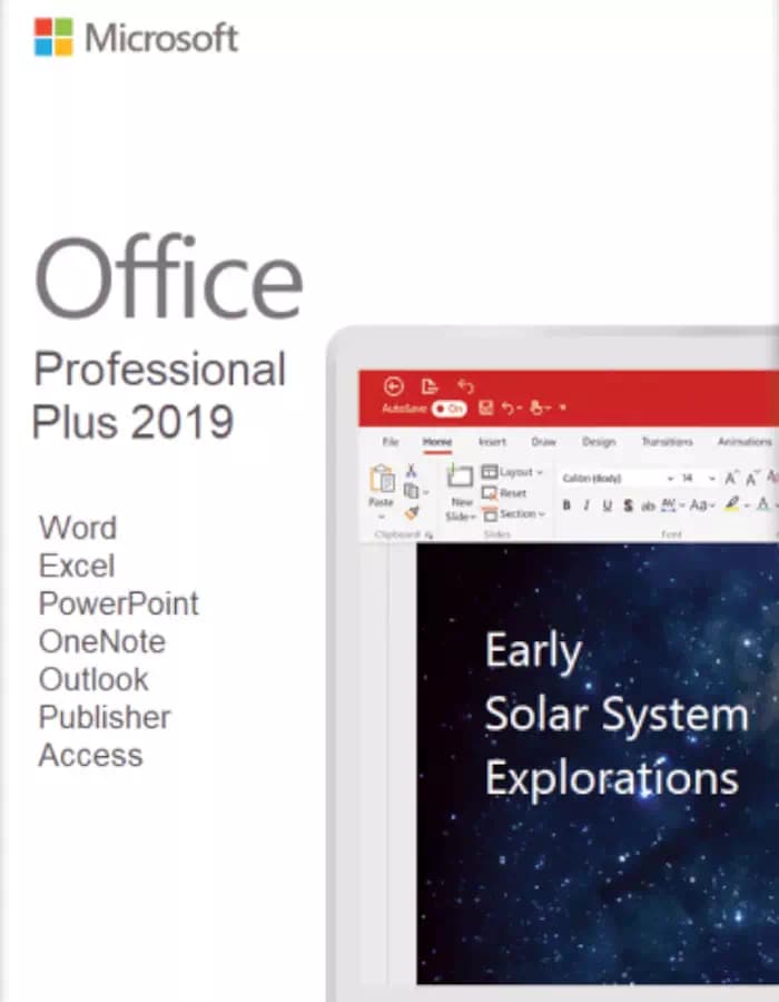 Microsoft Office 2019 Professional Plus Bind